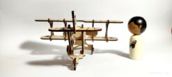 Alternative view of پازل چوبی هواپیمای دو باله