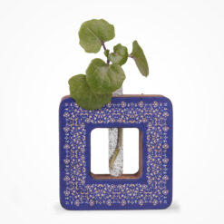 گلدان چوبی طرح لاجورد