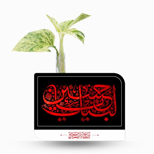 گلدان چوبی طرح نجوا