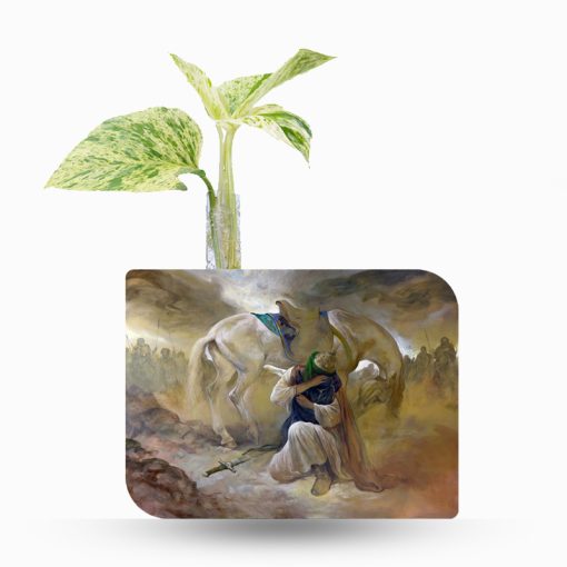 گلدان چوبی طرح دردانه