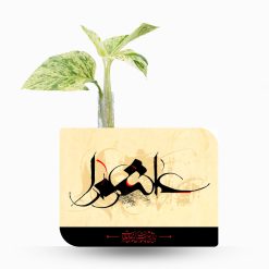 گلدان چوبی طرح عاشورا