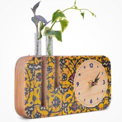 گلدان چوبی طرح زرین