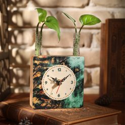 گلدان چوبی نقاشیخط