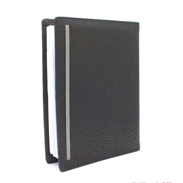 کلاسور 100برگ چرم قفل فلزی تندیس