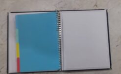 کلاسور 160 برگ گالینگوری قفل فلزی اروند