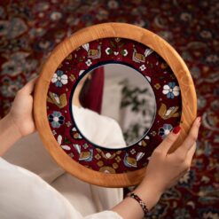 آینه دیواری باغ پرندگان