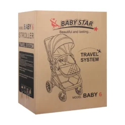 کالسکه بی بی 6 استیل