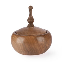 قندان خمره ای چوب گردو