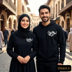 هودی مشکی طرح سین