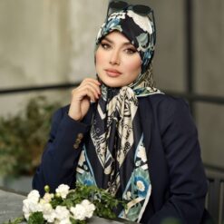 روسری ابریشم ژاکارد