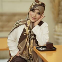 روسری ابریشم ژاکارد