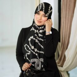 روسری ابریشم ژاکارد 08