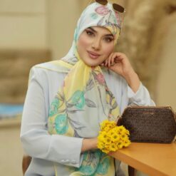 روسری حریر کویین